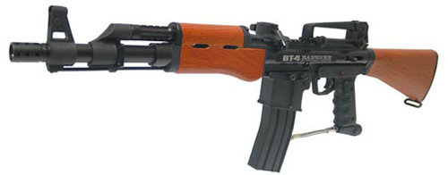 BT BT-4 Banshee Paintball Gun - Woodgrain